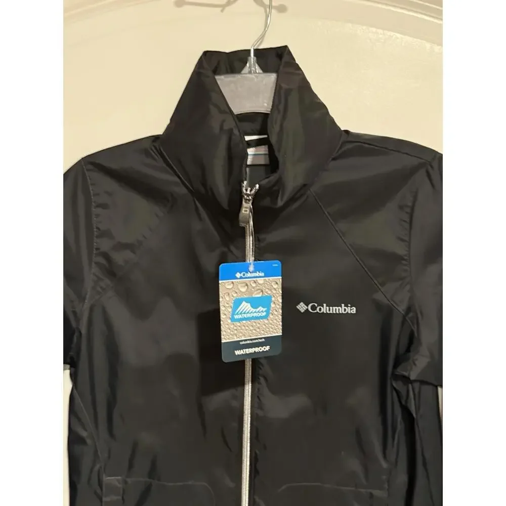 Columbia Women's Switchback III Rain Windbreaker Jacket Black WL0127-01 Size XS - Picture 7 of 11